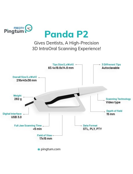 Pingtum Panda   3D  Ağıziçi  Tarama Cihazı 
